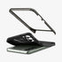 ACS05626 - Galaxy S23 Ultra Case Neo Hybrid in black showing the back